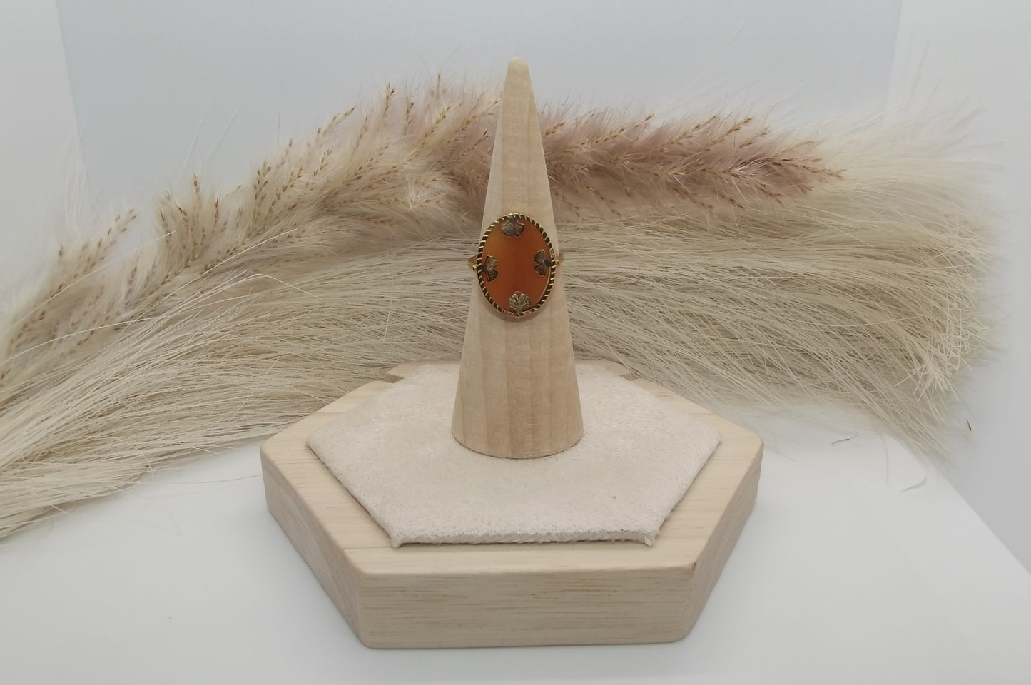 Bague en pierre de jade